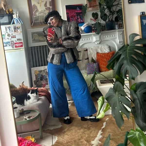 Marni × Uniqlo Baggy Marni Uniqlo Balloon Wide Leg Pants