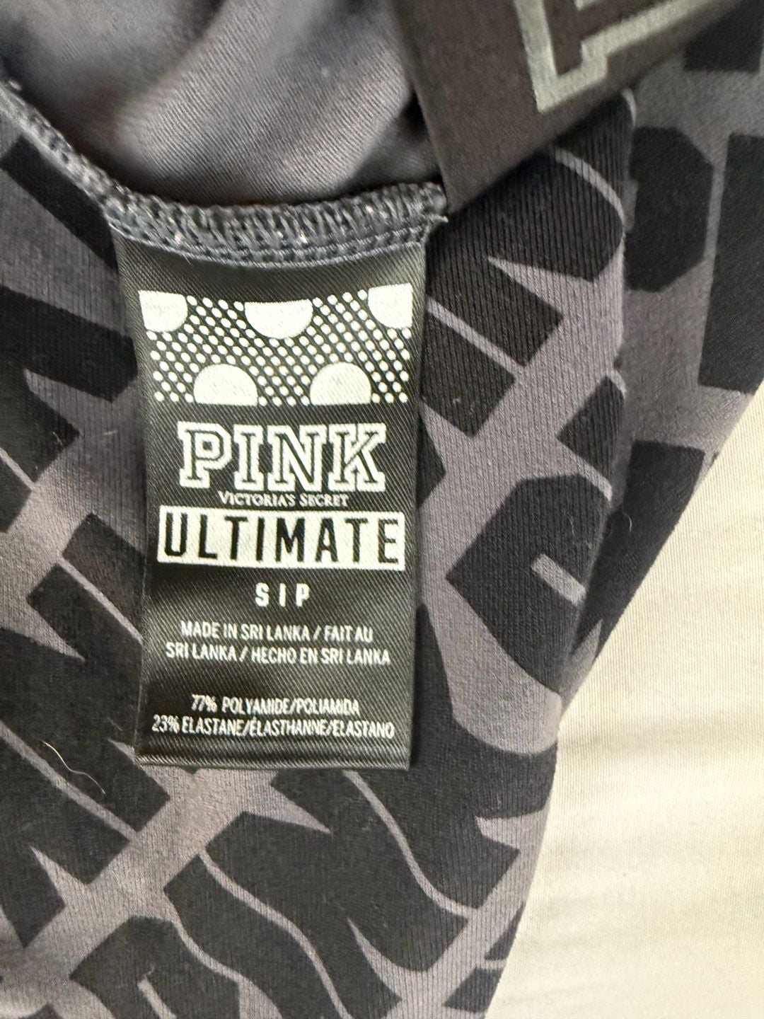 🖤 VICTORIA’S SECRET PINK ULTIMATE LOGO LEGGINGS — SMALL 5