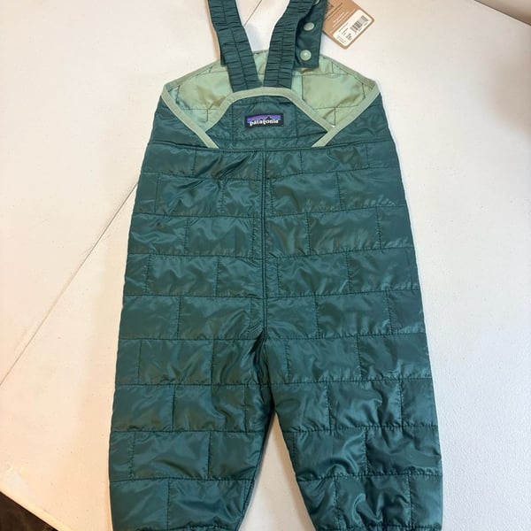 Patagonia Baby Nano Puffer-Alls Cascade Green 6-12M