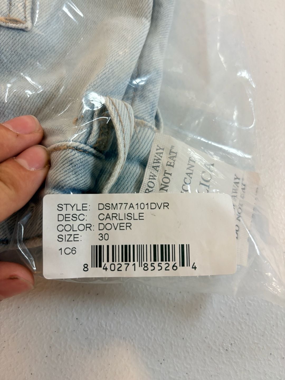 Dear John Carlisle Denim Shorts in Dover Size 30 6