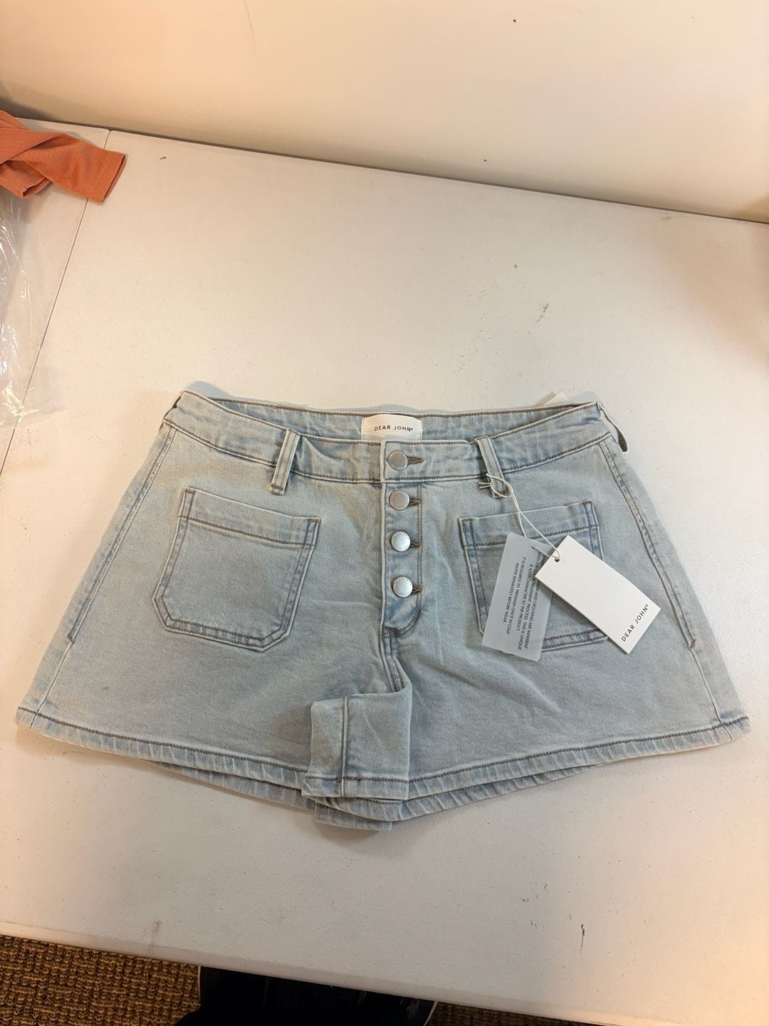 Dear John Carlisle Denim Shorts Dover Size 25 2