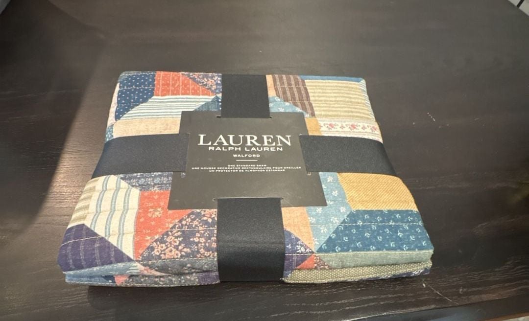 Lauren Ralph Lauren Home Walford Standard Sham brand new fast to ship out 1