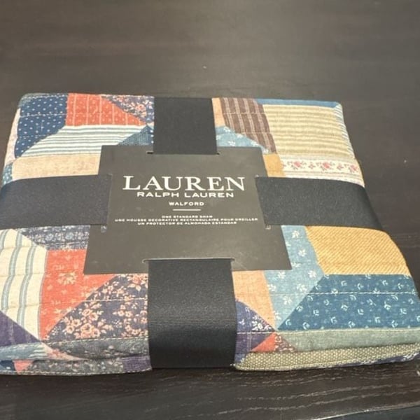 Lauren Ralph Lauren Home Walford Standard Sham brand new fast to ship out 