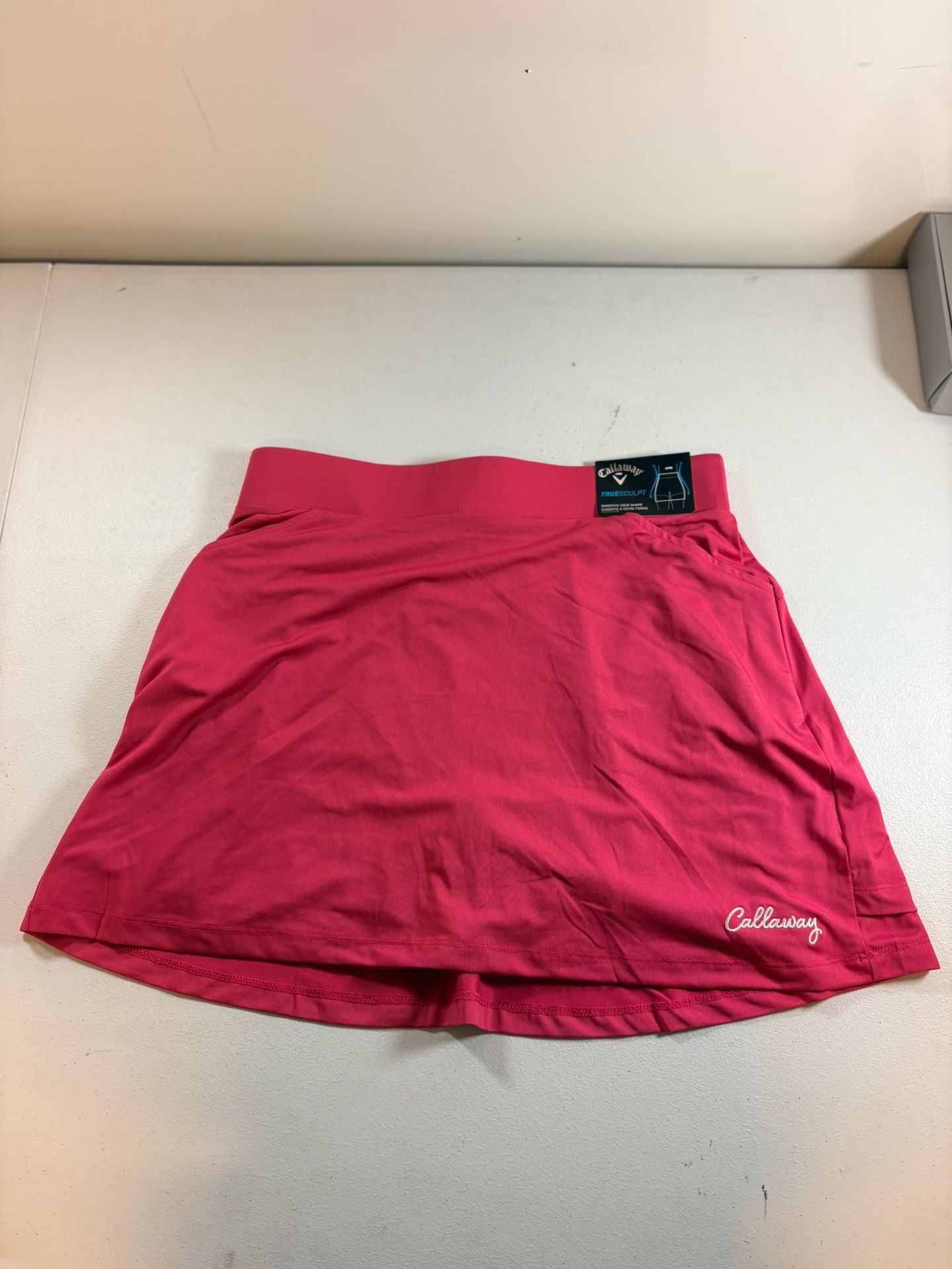 Callaway TrueSculpt Opti-Dri Pink Golf Skort Skirt Size S 2