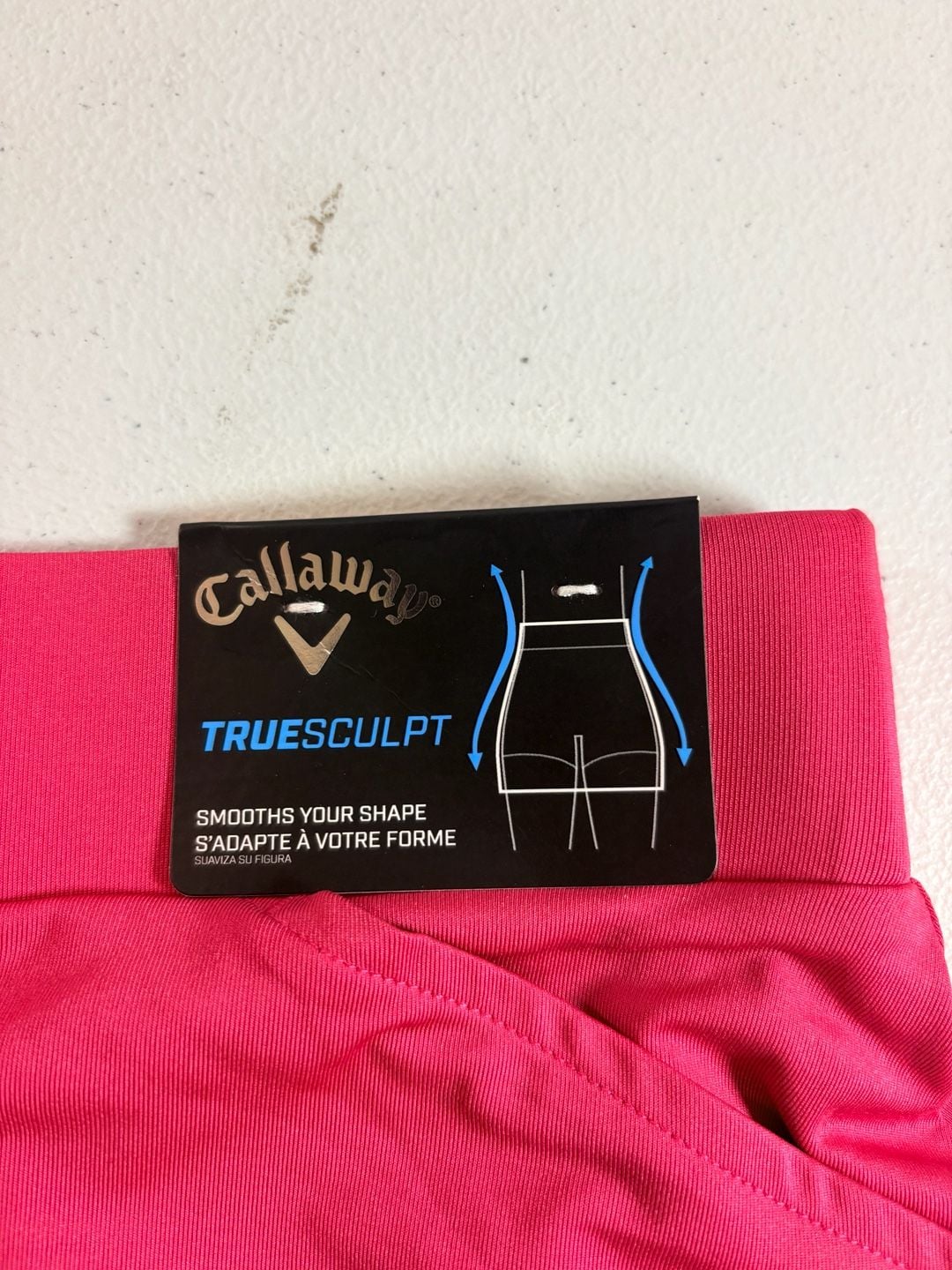 Callaway TrueSculpt Opti-Dri Pink Golf Skort Skirt Size S 4