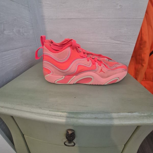 Jordan Tatum 3 Blender Basketball Shoes Pink Tint Lava Glow Hot Punch