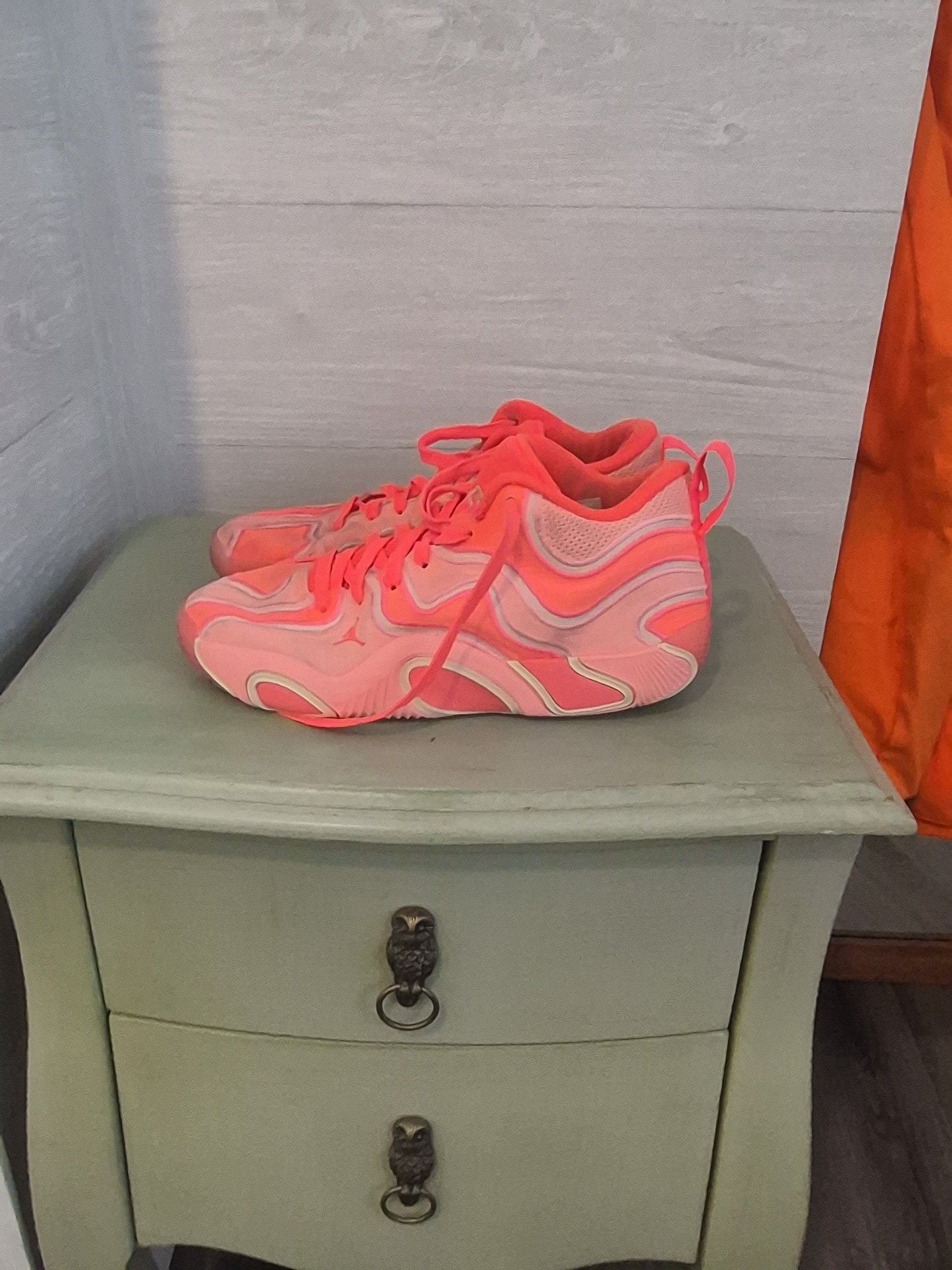 Jordan Tatum 3 Blender Basketball Shoes Pink Tint Lava Glow Hot Punch 7