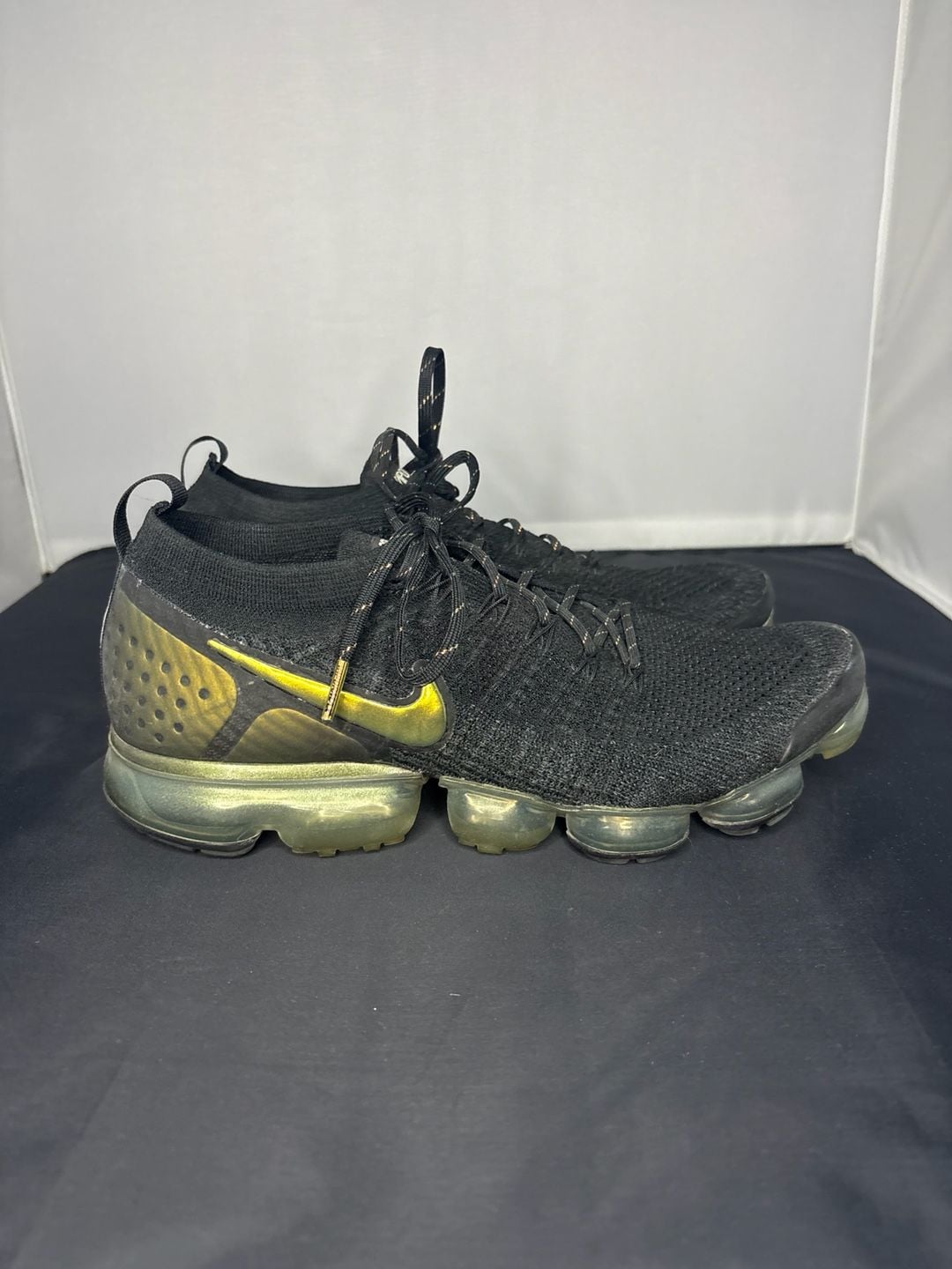 Nike Air VaporMax Flyknit 2 'Black Gold' 942842-015 1