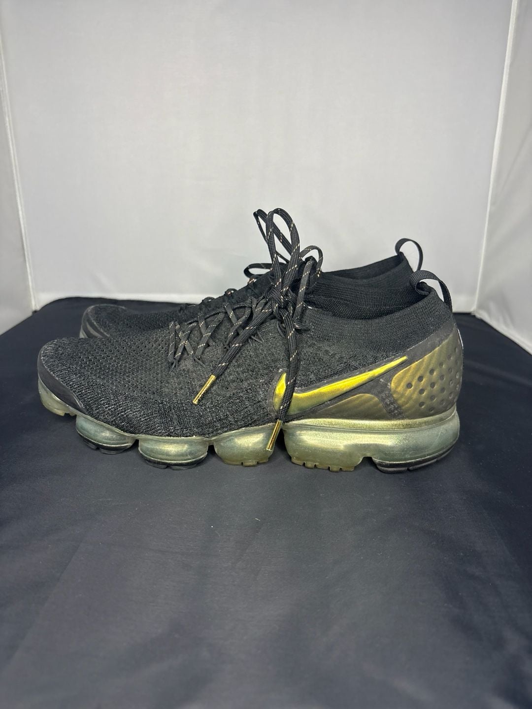 Nike Air VaporMax Flyknit 2 'Black Gold' 942842-015 2