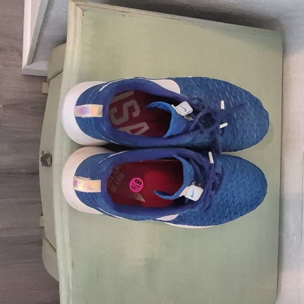 Nike Roshe NM Flyknit Rio QS Team USA Sneakers