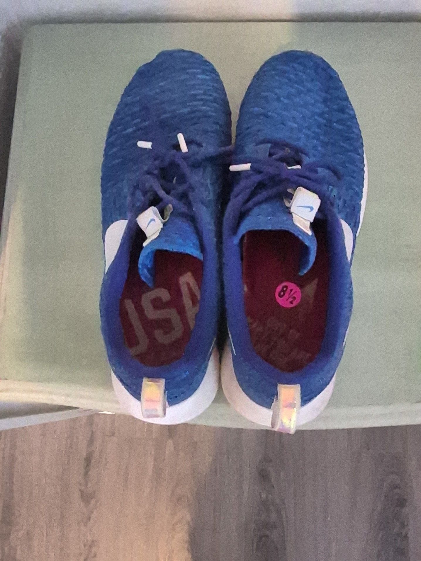 Nike Roshe NM Flyknit Rio QS Team USA Sneakers 5