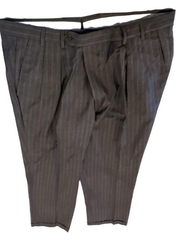 Pal Zileri Ermenegildo Zegna Superfine Brown Pinstripe Suit 44R Pants 35x29” 7