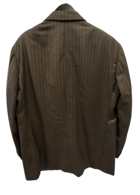 Pal Zileri Ermenegildo Zegna Superfine Brown Pinstripe Suit 44R Pants 35x29” 11