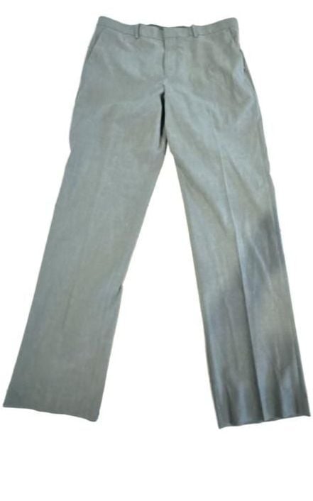 Perry Ellis Men's Regular Fit Gray Suit Jacket & Pants Set Size 40R 34x32 5