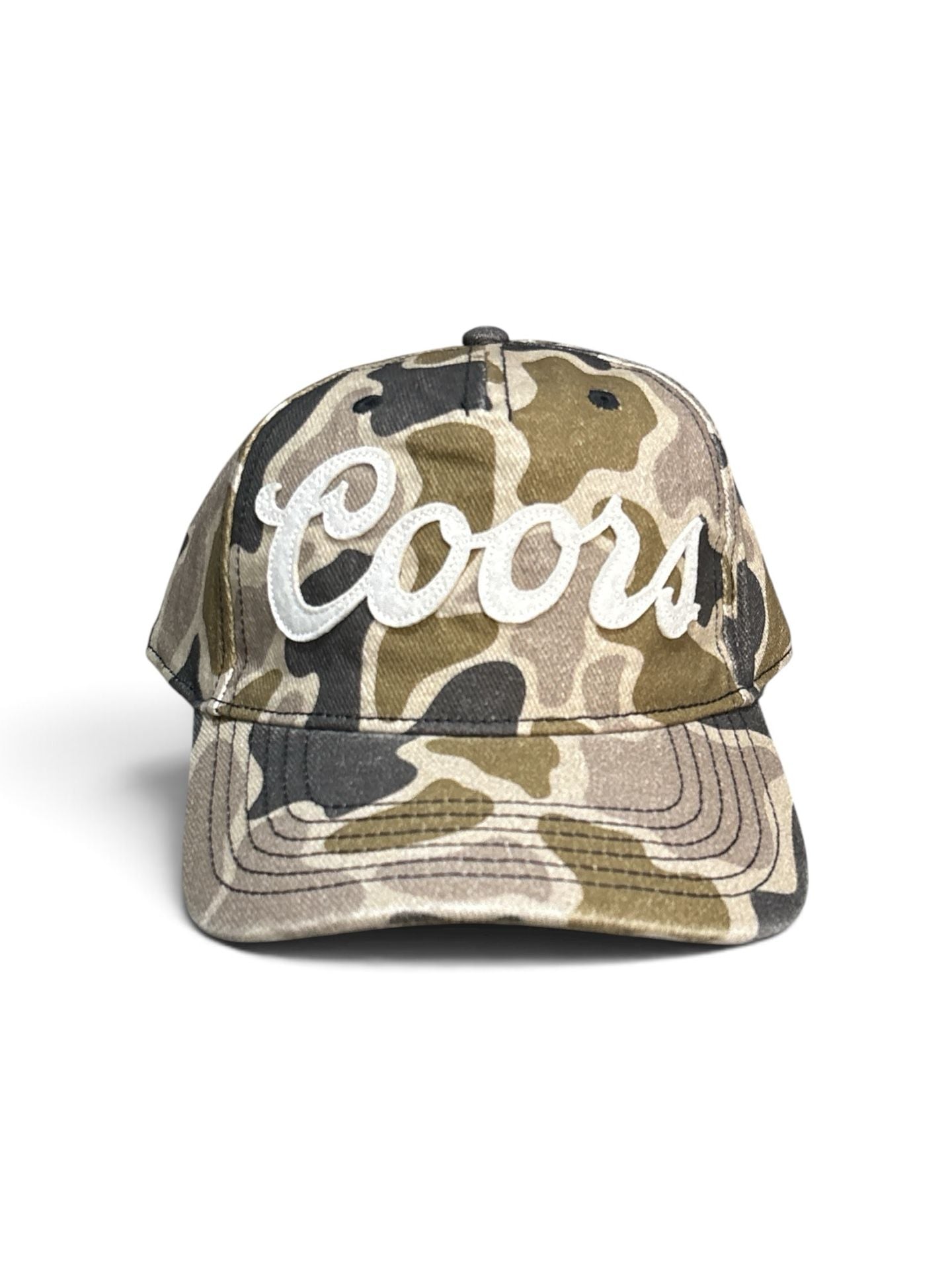 Coors Banquet Duck Camo Snapback Cap 2