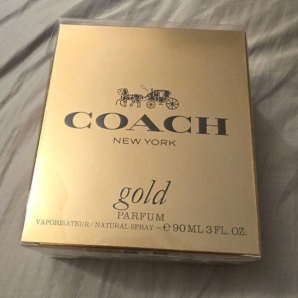 Coach New York Gold Parfum Natural Spray 90 ml 3 FL. OZ.