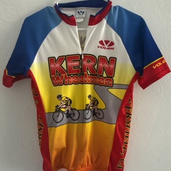 Voler Kern Wheelmen Bakersfield CA Cycling Jersey Small