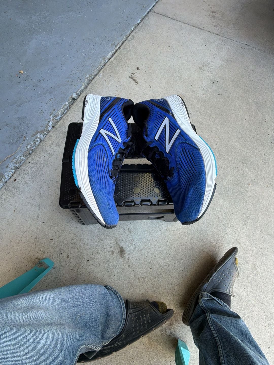 New Balance 890v7 Blue Running Shoes Men's Size 10.5 11