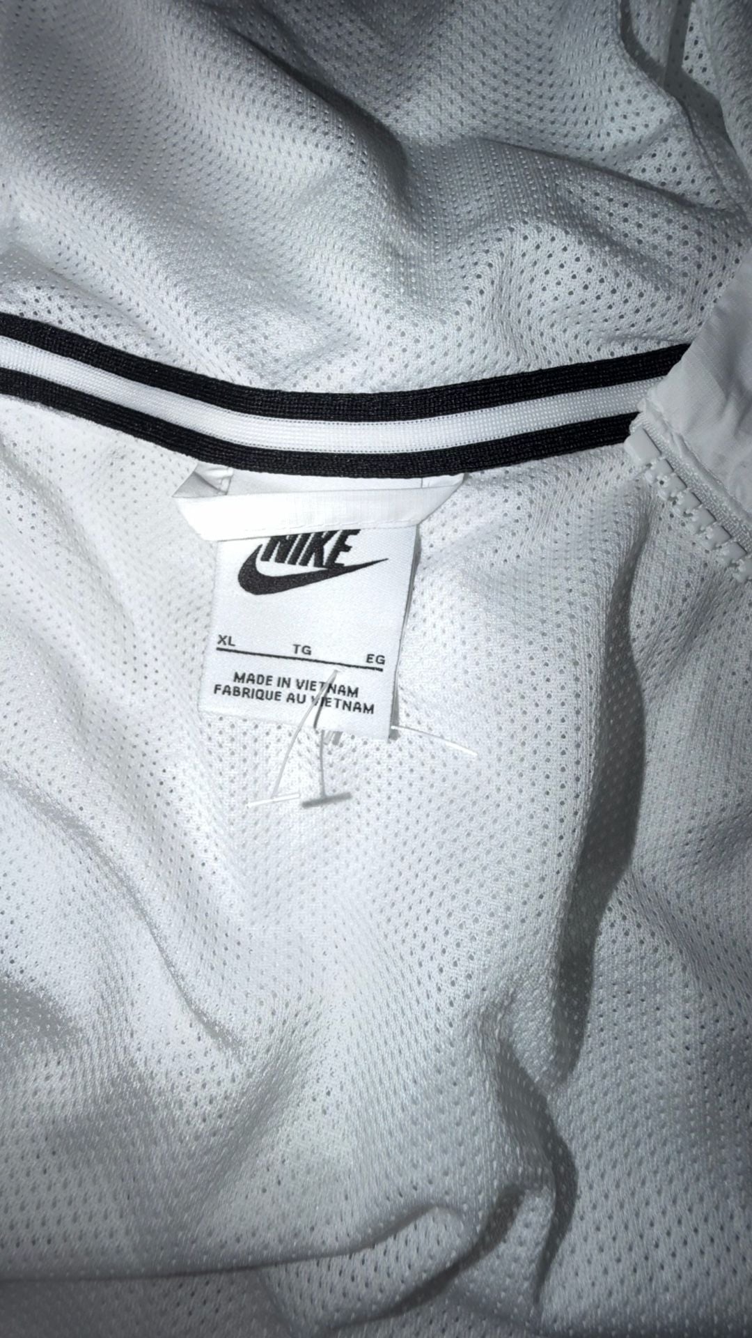 Nike Sportswear Windrunner Hooded Jacket Gray White XL 5