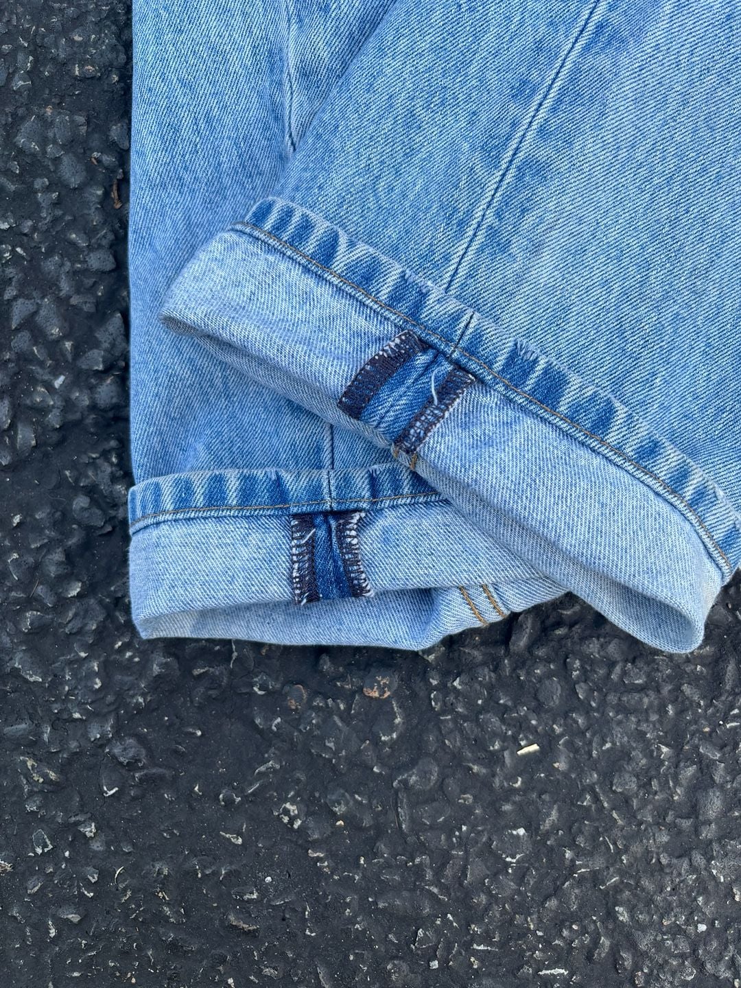 Y2K 2008 Levi's 550 Relaxed Fit Light Wash Denim Jeans W34 L34 5
