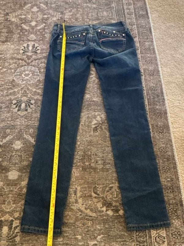 Cíclon Jeans Women's Blue Low Rise Skinny Stretch Denim Jeans Size 11/12 7