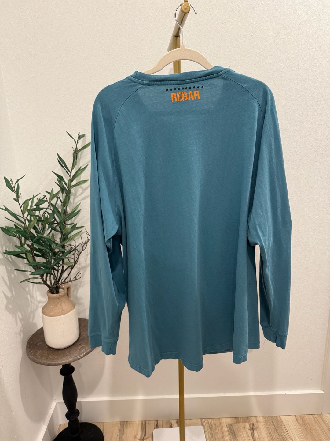 Ariat Men's Rebar Cotton Strong Long Sleeve T-Shirt Size 2XL 5