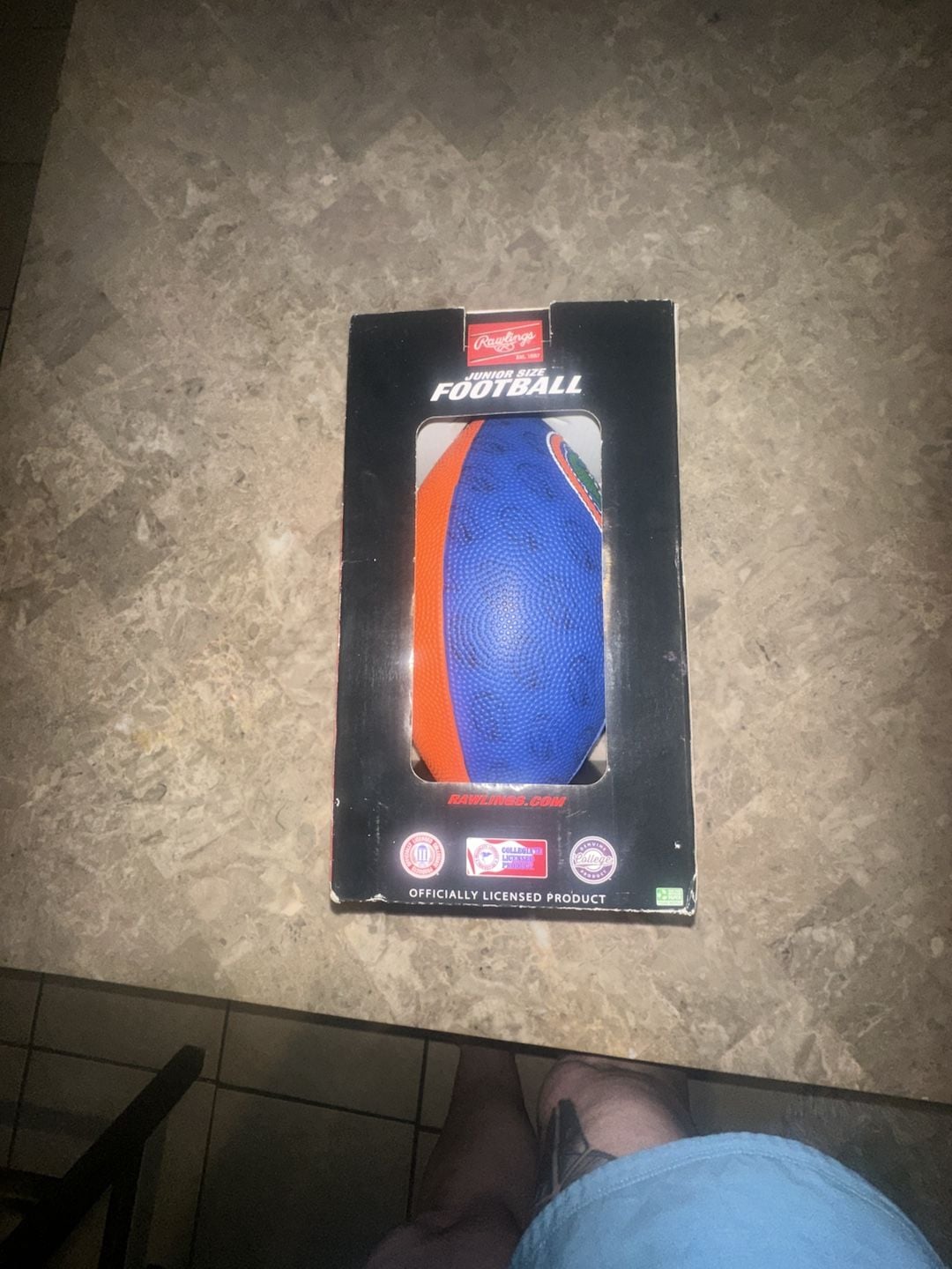 Rawlings Florida Gators Junior Size Football in Box 2