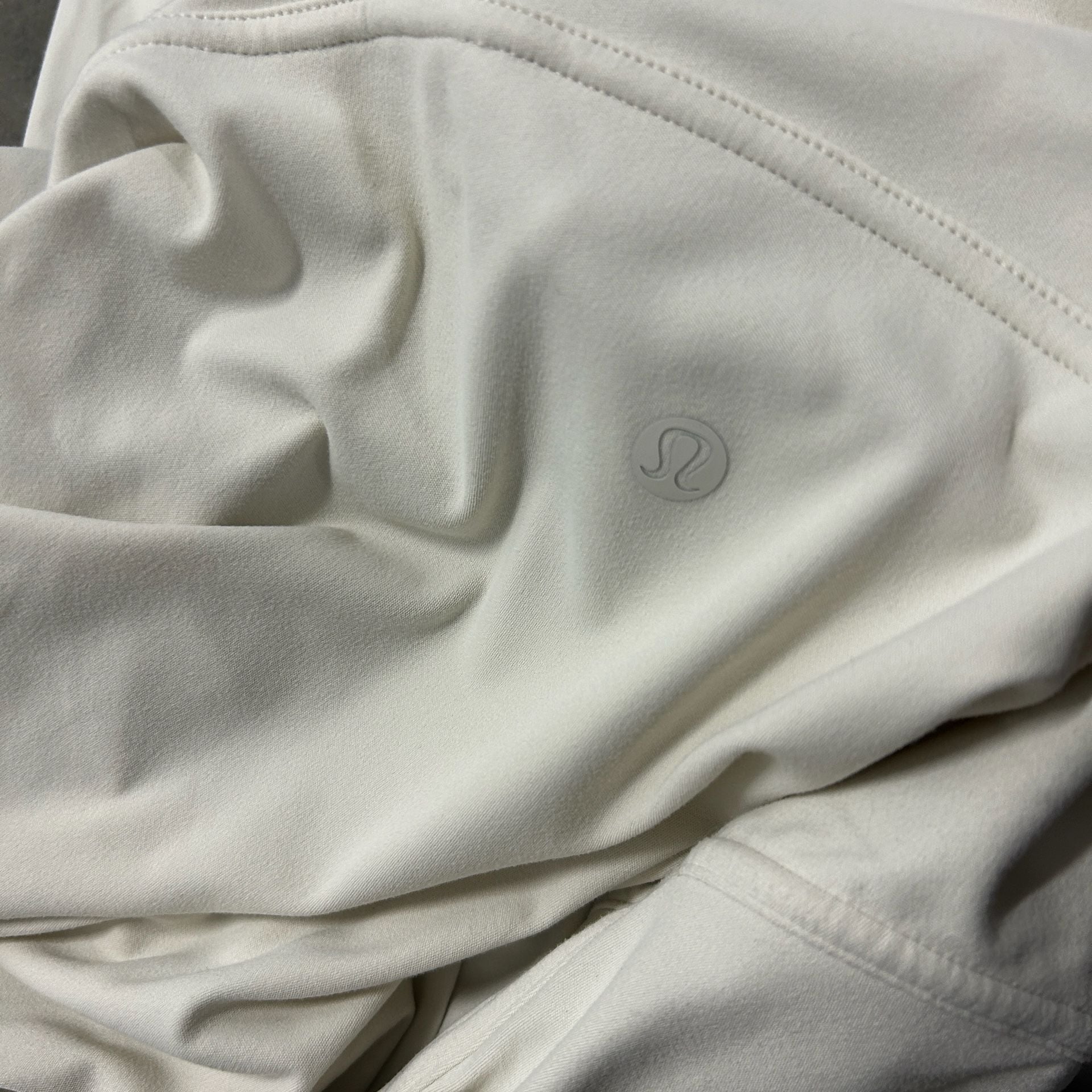 Lululemon Back in Action V-Neck Long Sleeve Shirt White 7