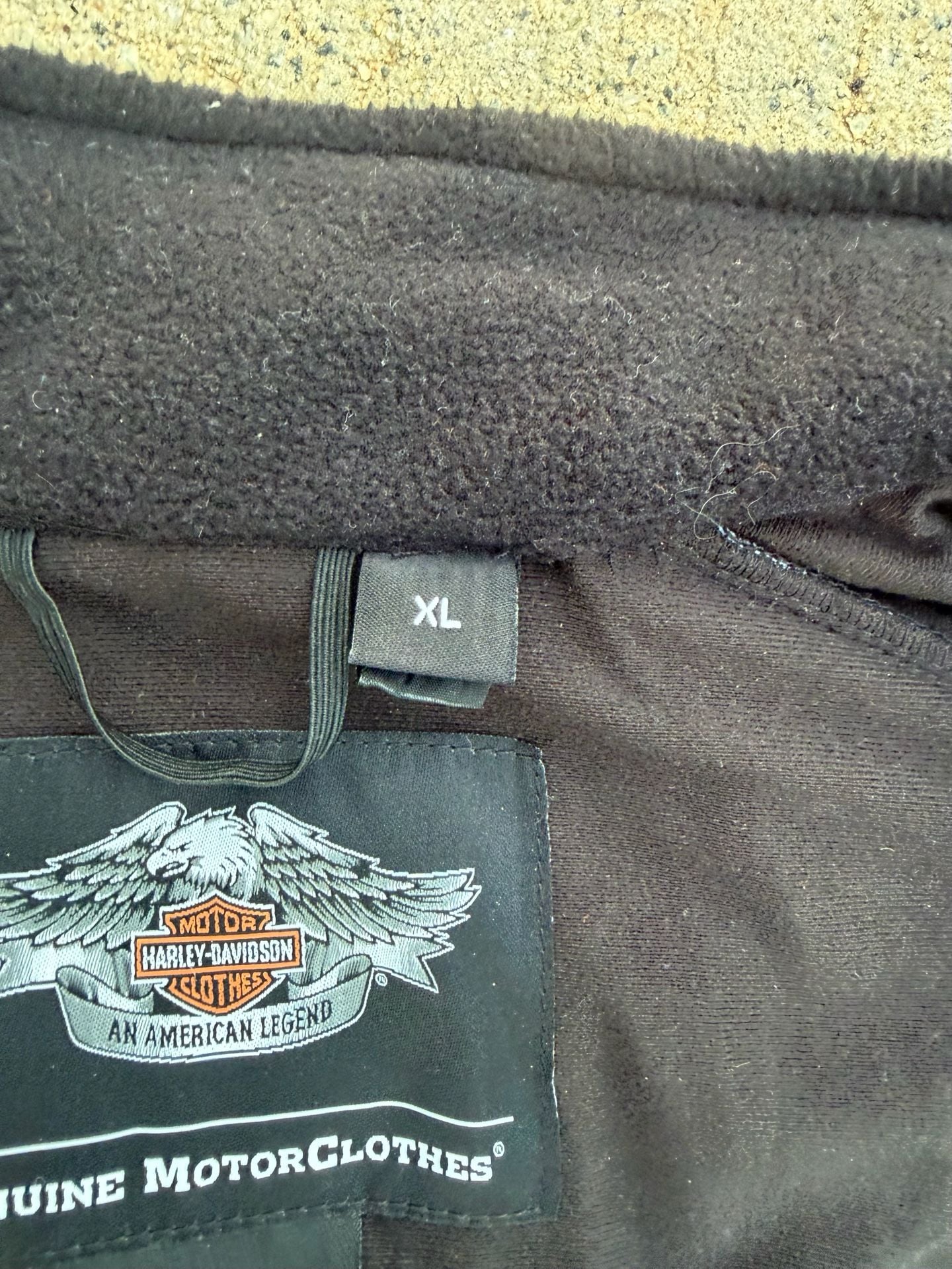 Harley-Davidson Black Soft Shell Motorcycle Riding Jacket with Pink Lettering 9