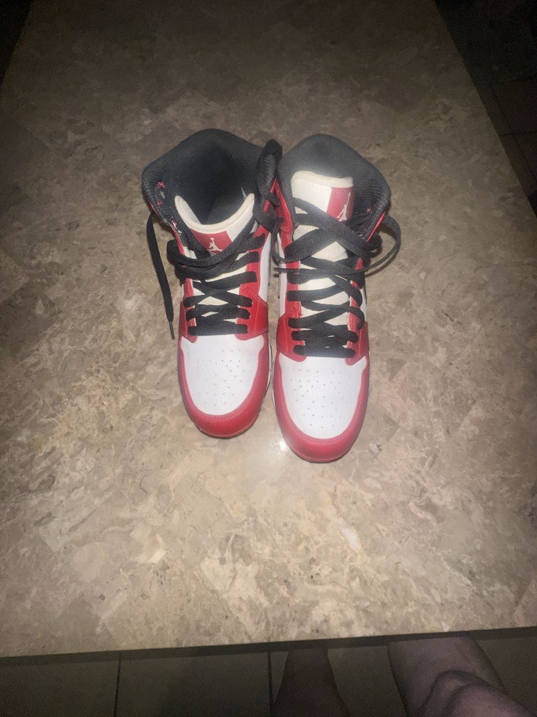 Nike Air Jordan 1 Mid TD Cleats Chicago Youth Size 6Y HF6883-106 4