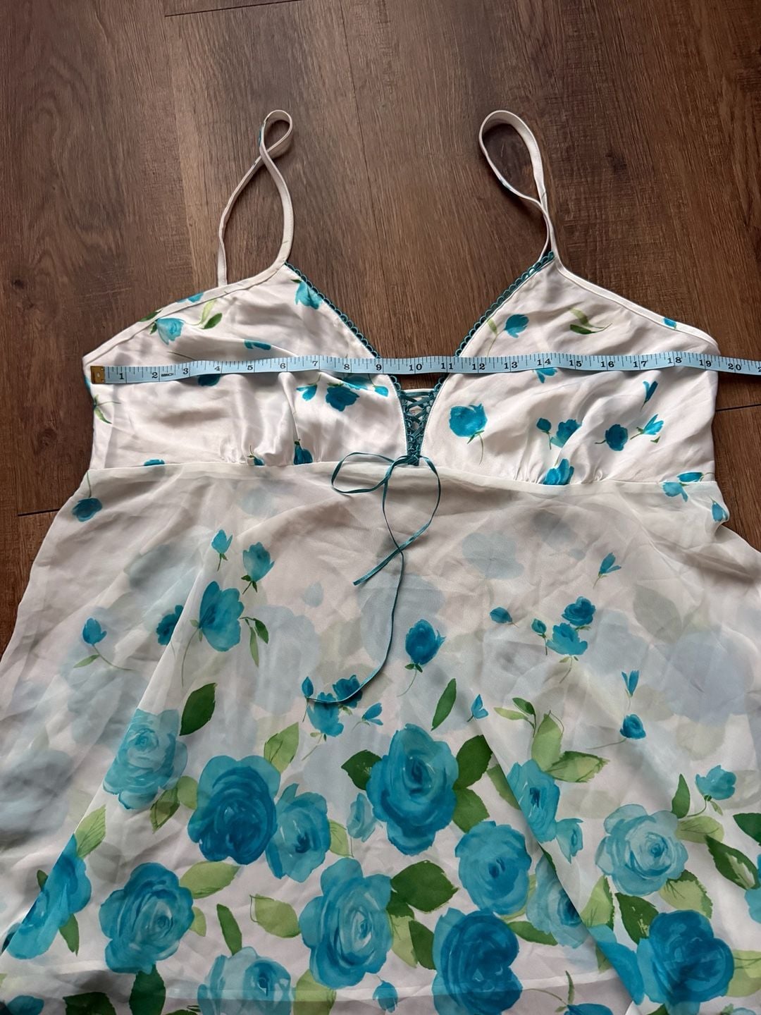 Fairycore babydoll floral Whimsical Slip 3