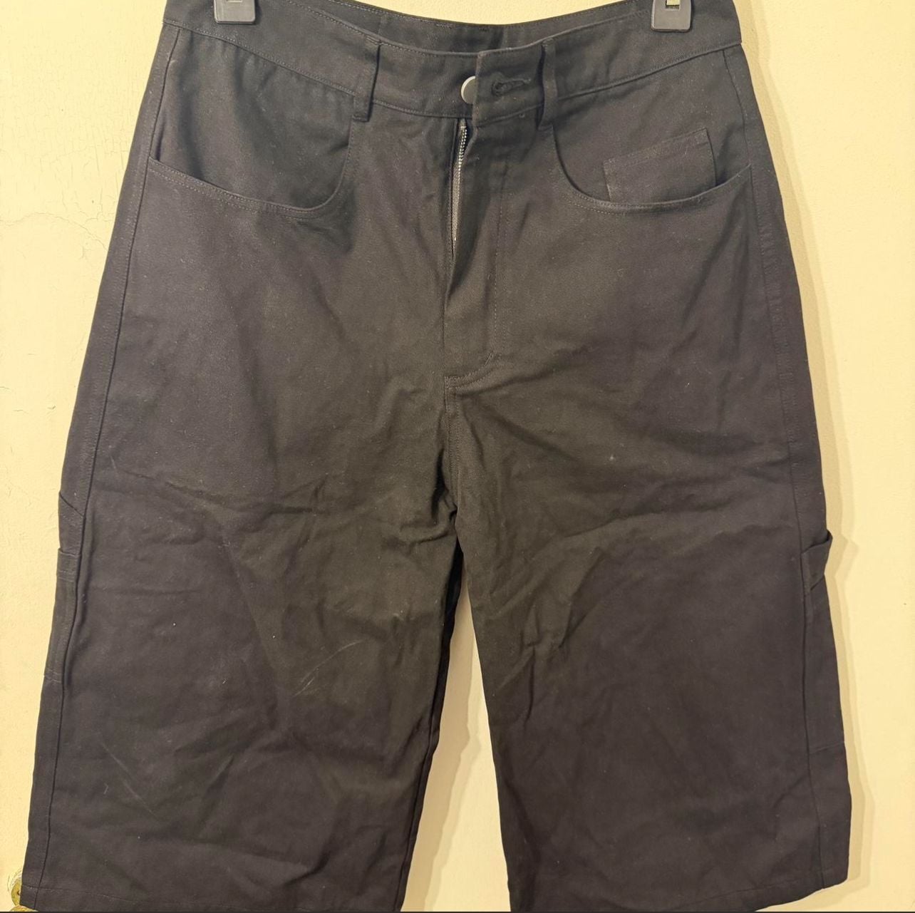 SYAIR DENIM & CO. Black Canvas Work Shorts 3