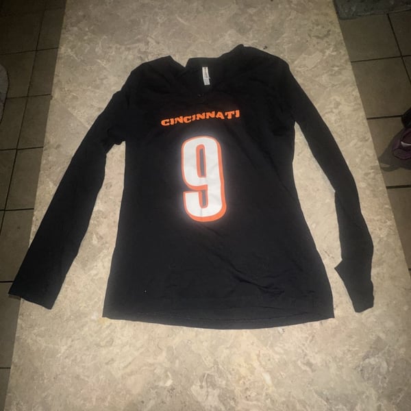 Nike Cincinnati Bengals #9 Joe Burrow women’s XL