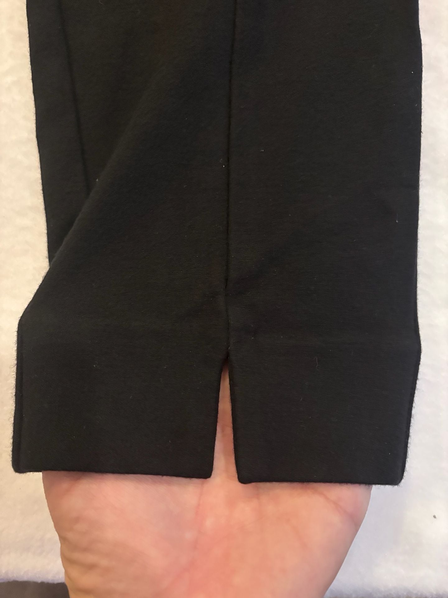 Cabi Black Pintuck Ankle Pants Size 8 3