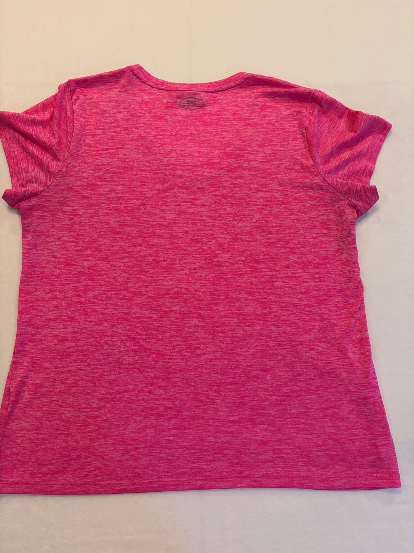 Under Armour Women's Tech Twist V-Neck Short Sleeve Tee Pink XL 7