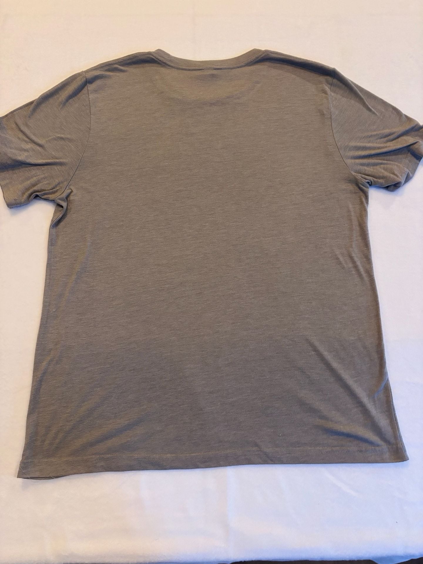 Bella+Canvas Bulldogs Paw Print Cheetah Leopard Graphic T-Shirt Gray Size L 7