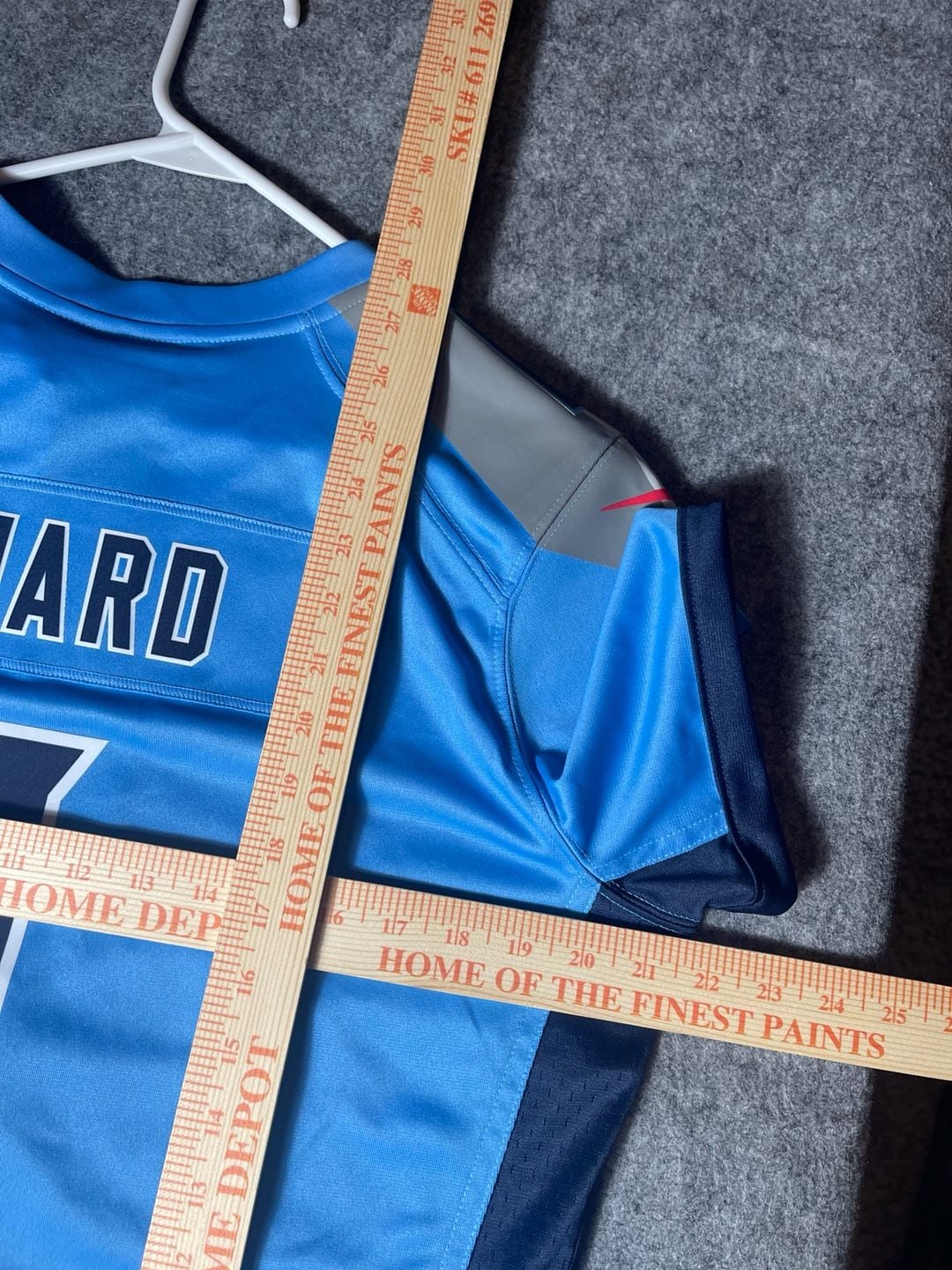 Nike Cam Ward Tennessee Titans Women's Game Jersey Light Blue Size L 5