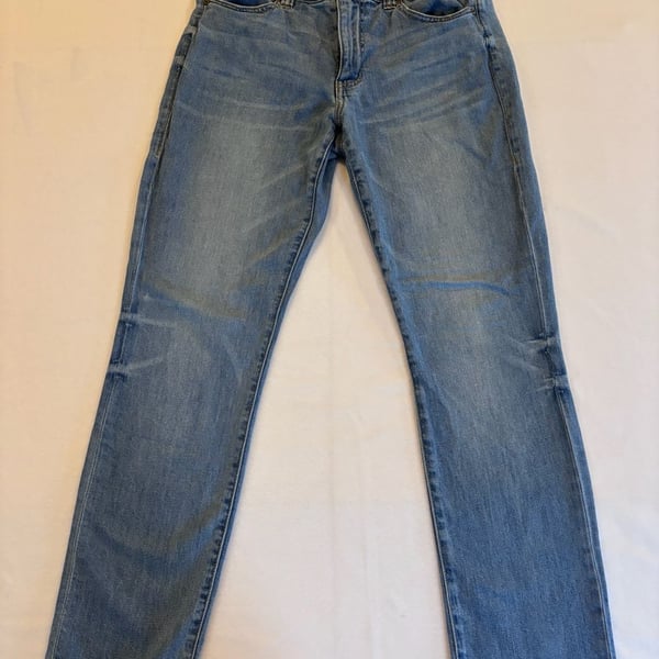 Cabi Jeans High Straight Denim Pants Size 8 Style 5309