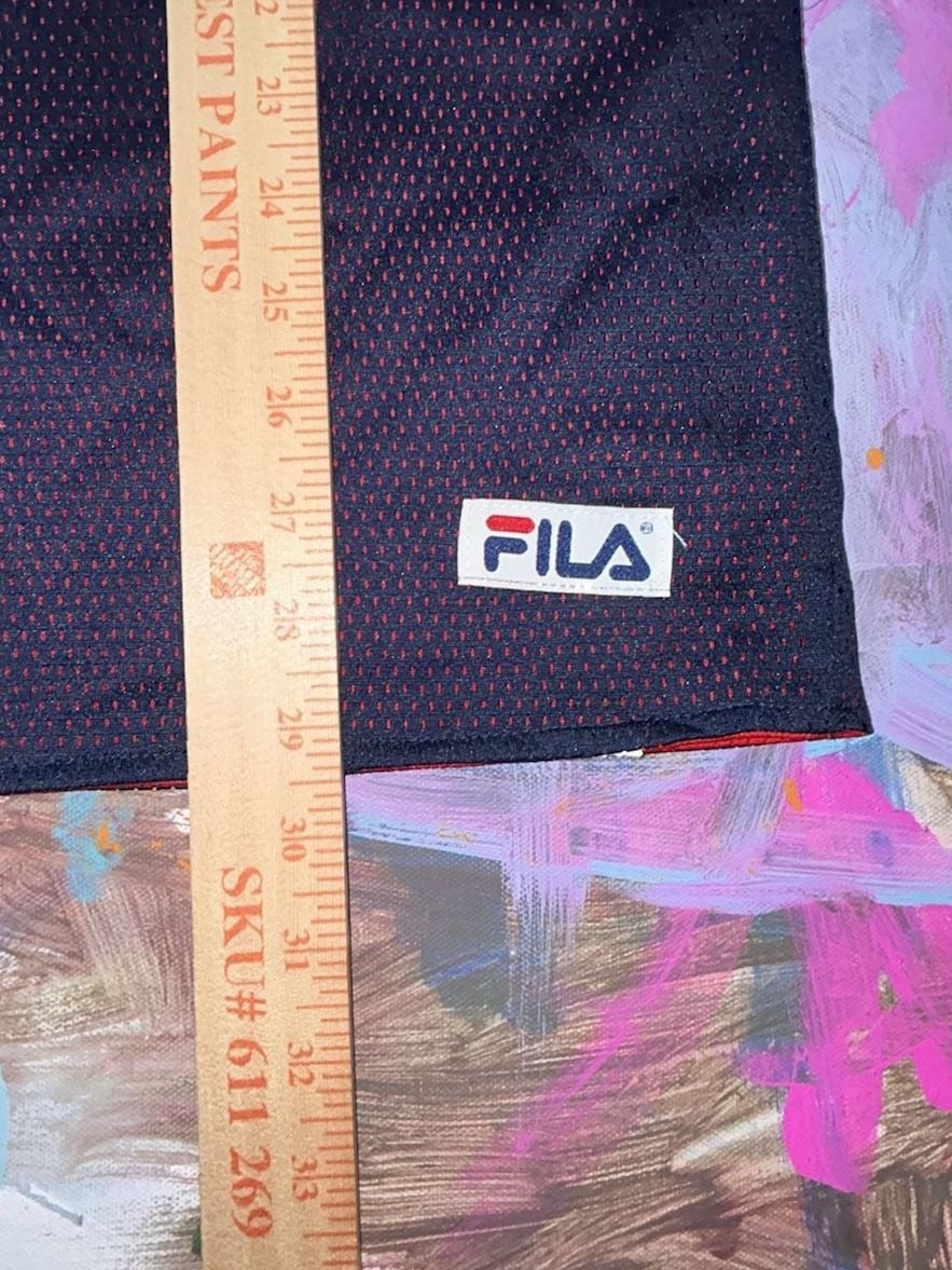 Fila Reversible Basketball Jersey Y2K 90s 7