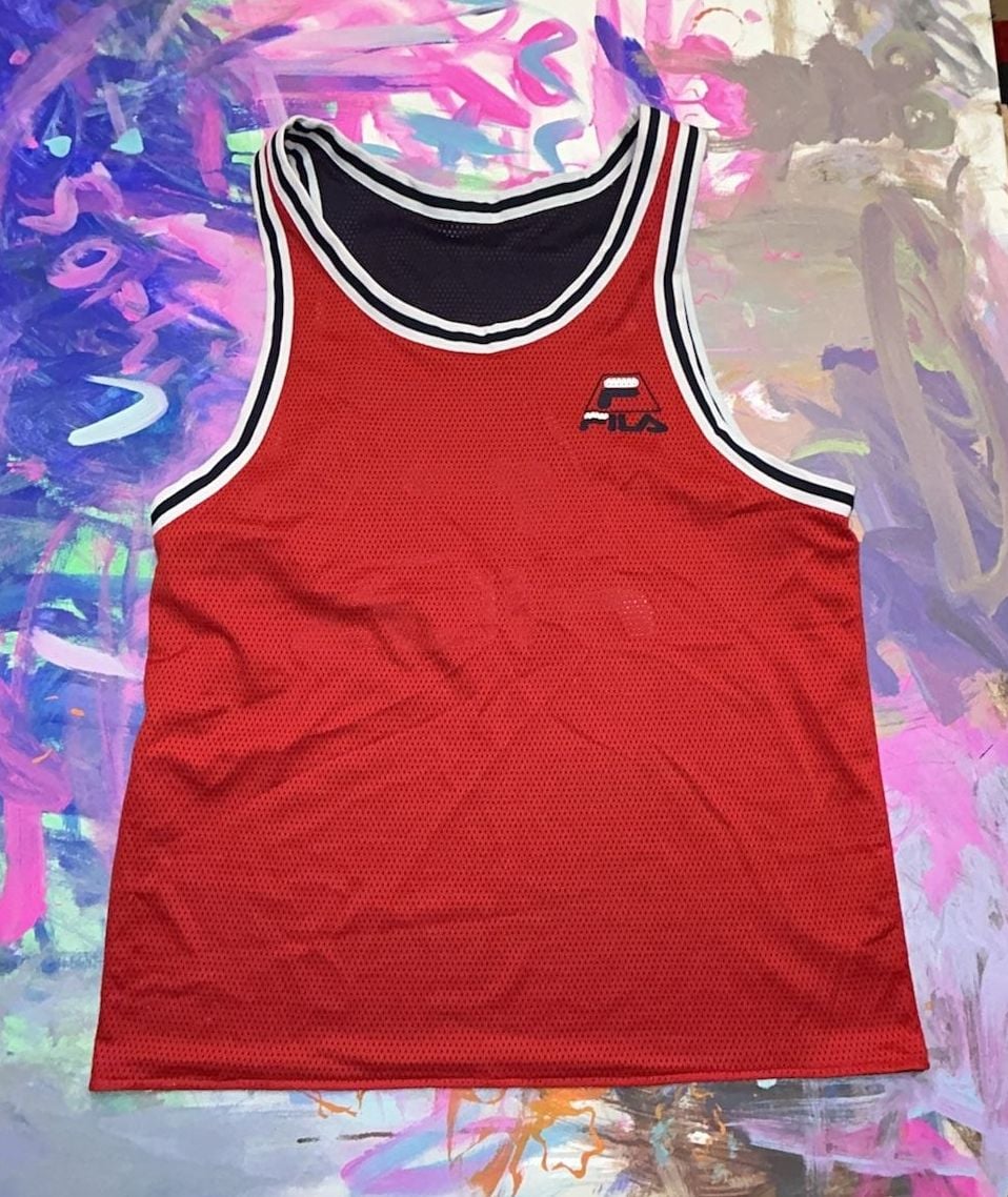 Fila Reversible Basketball Jersey Y2K 90s 8