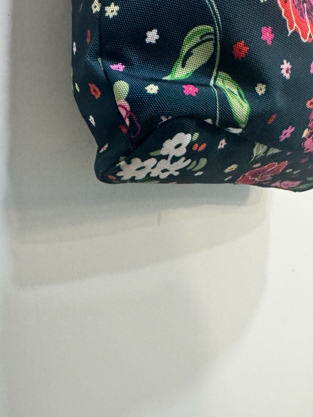 Vera Bradley Botanical Floral Nylon Crossbody Shoulder Bag 8