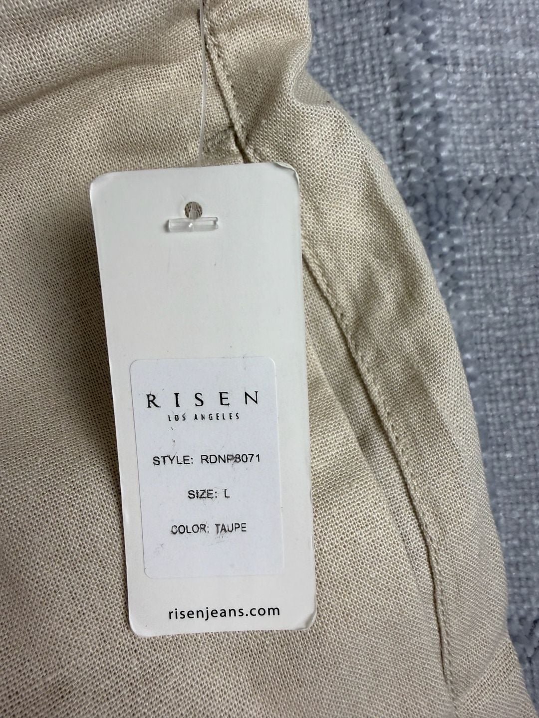 Risen High-Rise Wide-Leg Trousers NWT 9