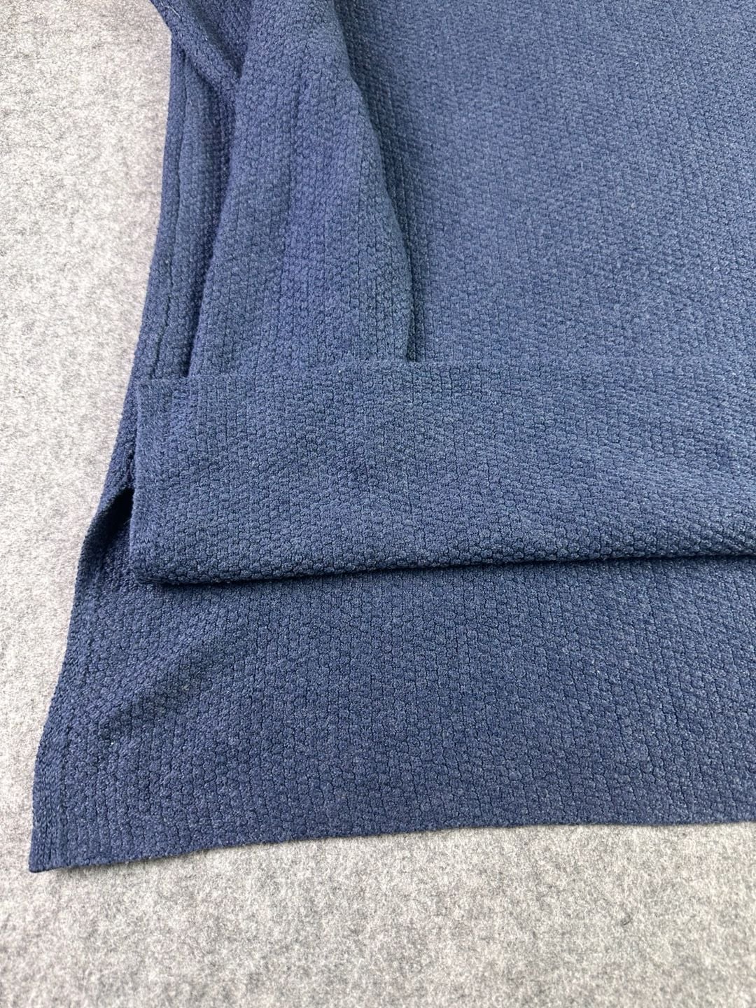 J.Jill Blue Waffle Weave Long Sleeve Tunic Sweater Size XL 7
