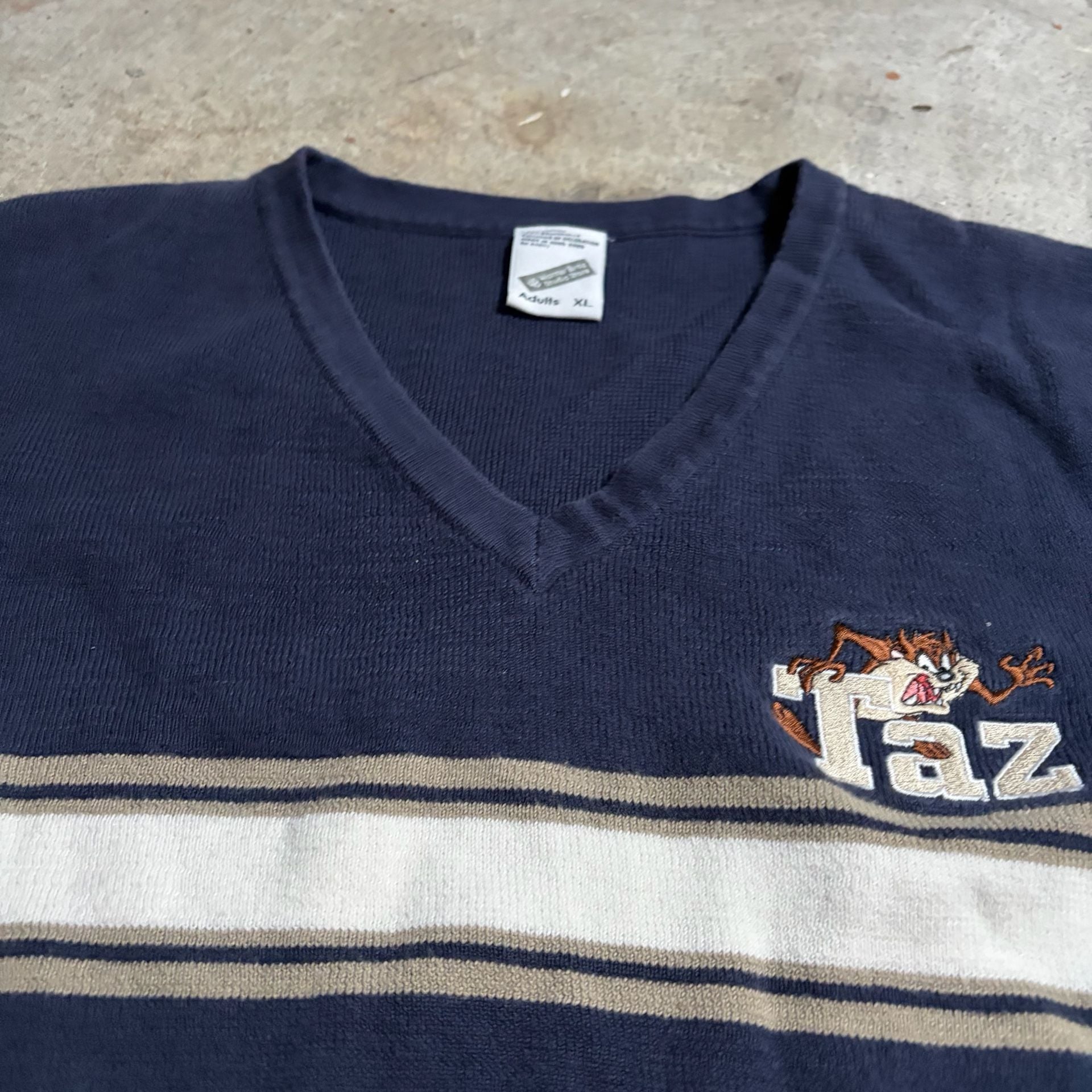 CRAZY RARE VINTAGE 90s Looney Toons Taz Vest 1