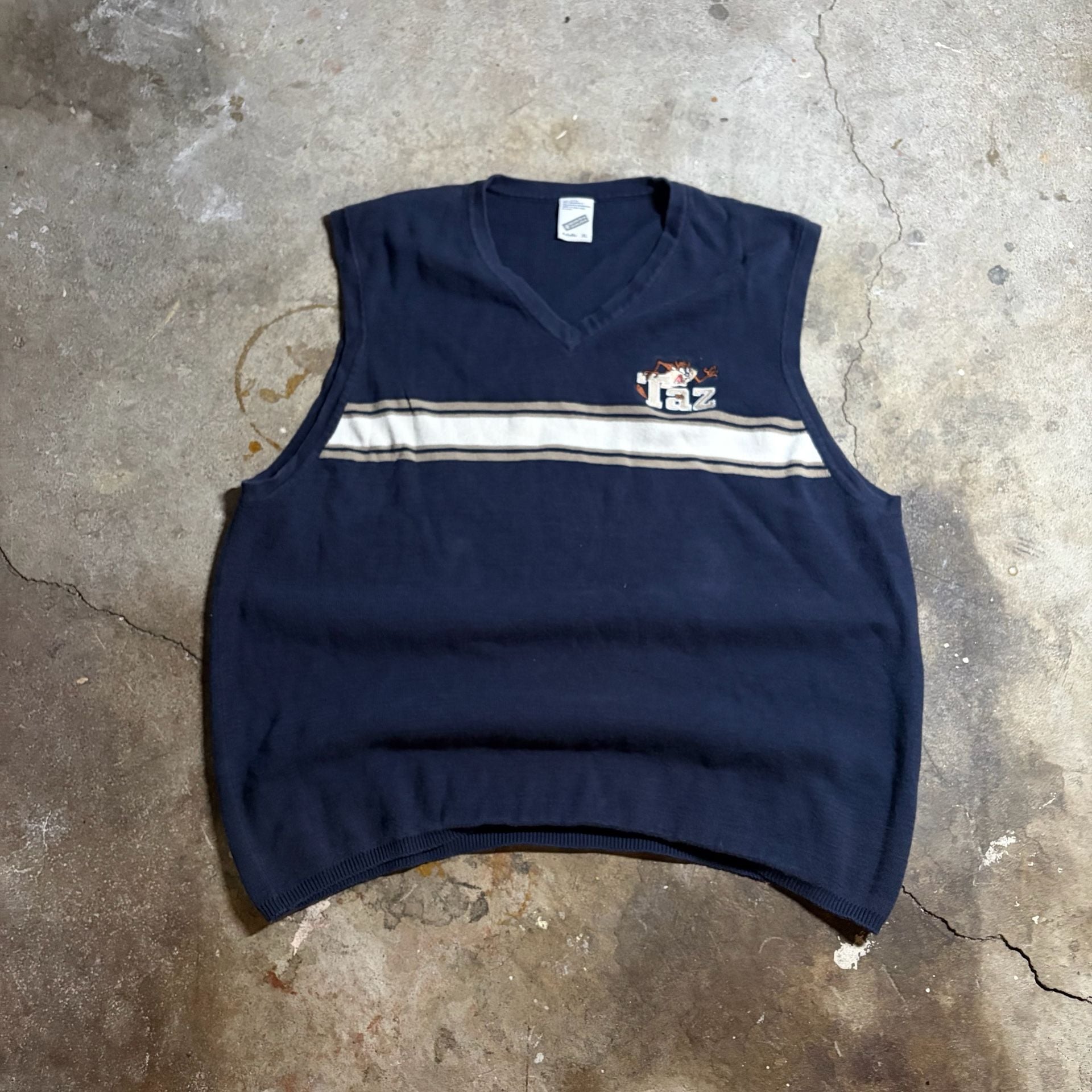 CRAZY RARE VINTAGE 90s Looney Toons Taz Vest 2