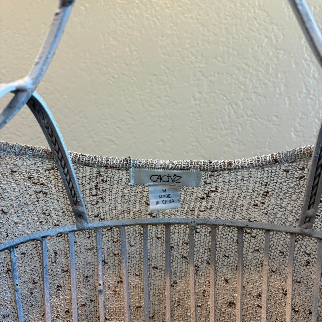 Caché beige knit sweater 4