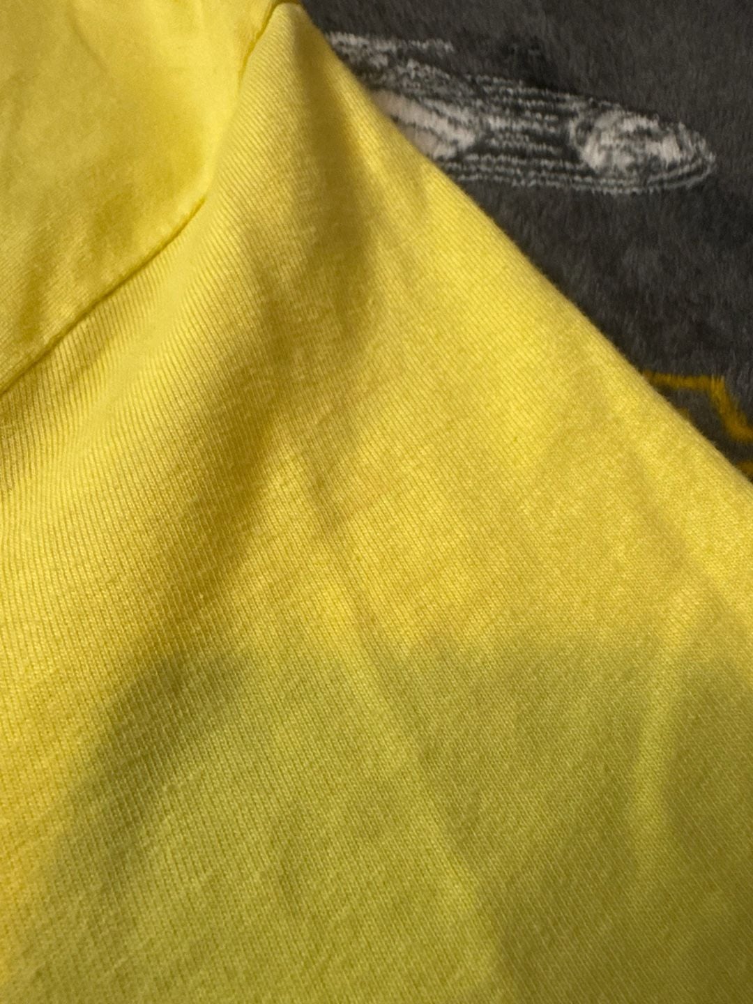 IZOD Saltwater Relaxed Classics Yellow Sun Springs Camp Saturday Graphic T-Shirt 4