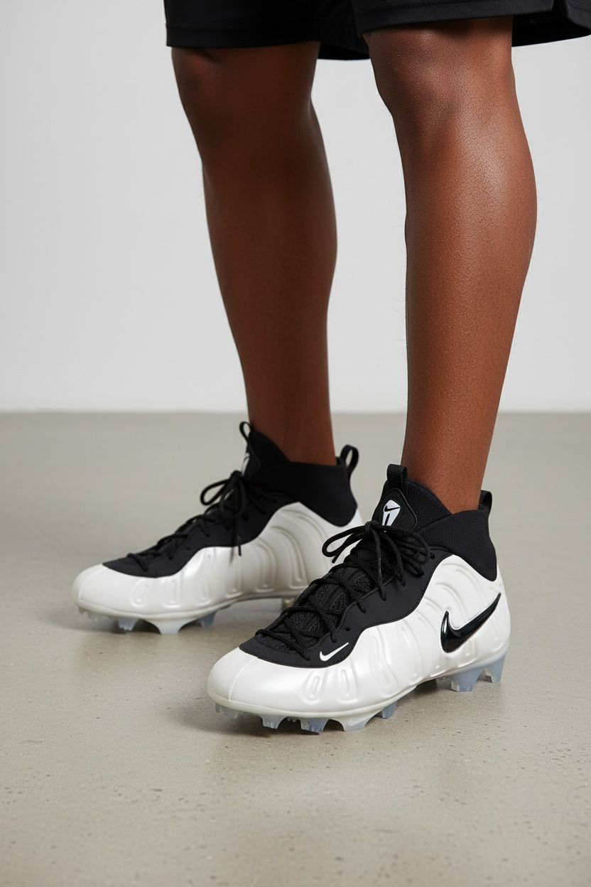 Nike Vaporposite Pro Football Cleats Pearl White Black HM6870-200 2