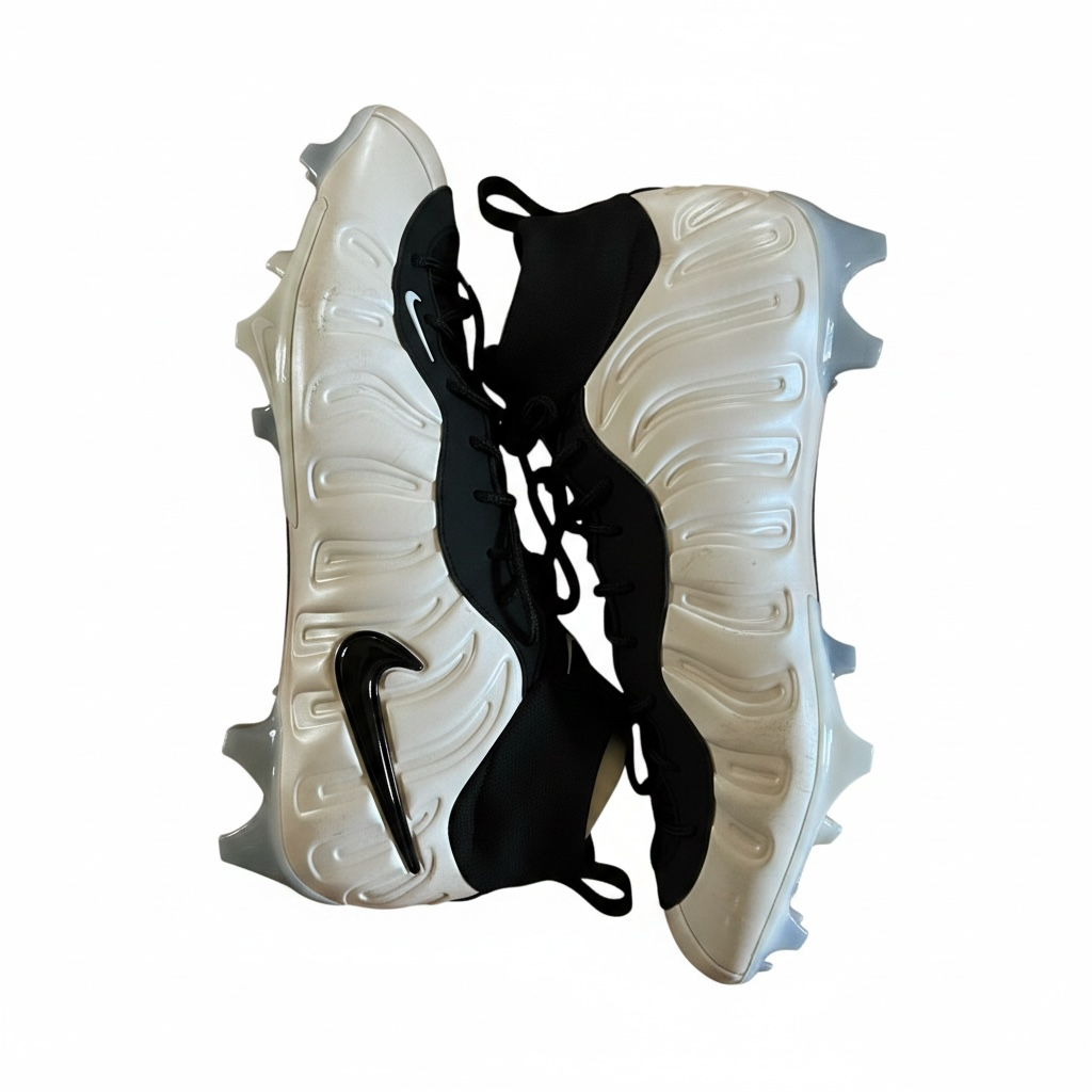 Nike Vaporposite Pro Football Cleats Pearl White Black HM6870-200 3