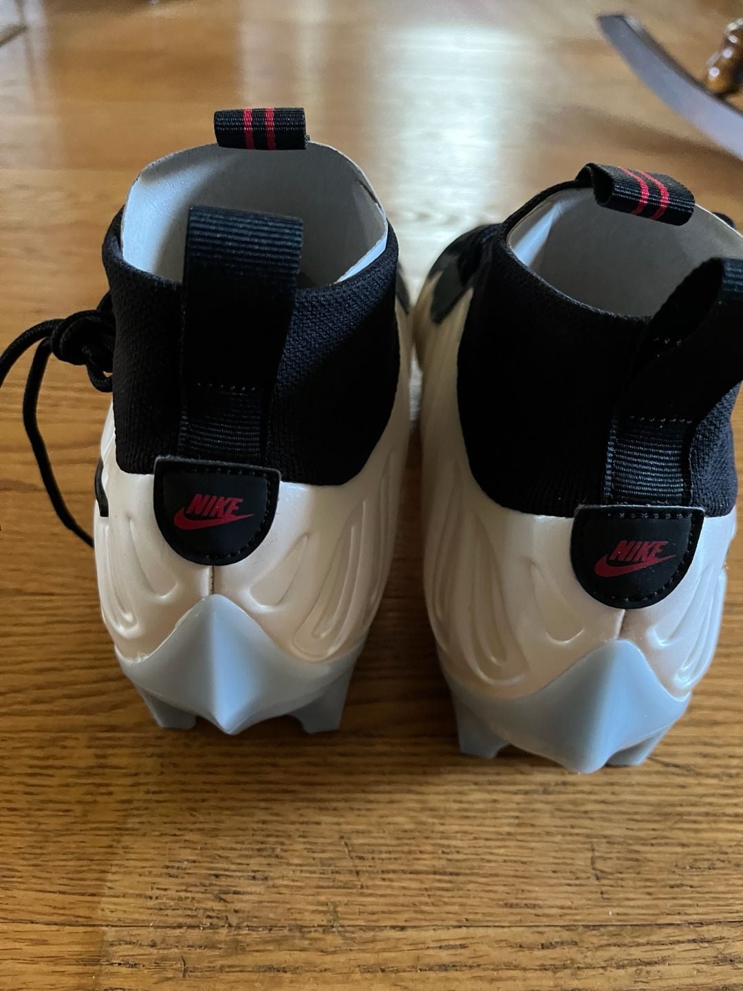Nike Vaporposite Pro Football Cleats Pearl White Black HM6870-200 6